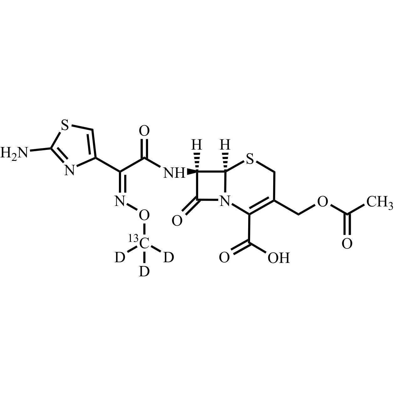 Picture of Cefotaxime-13C-d3