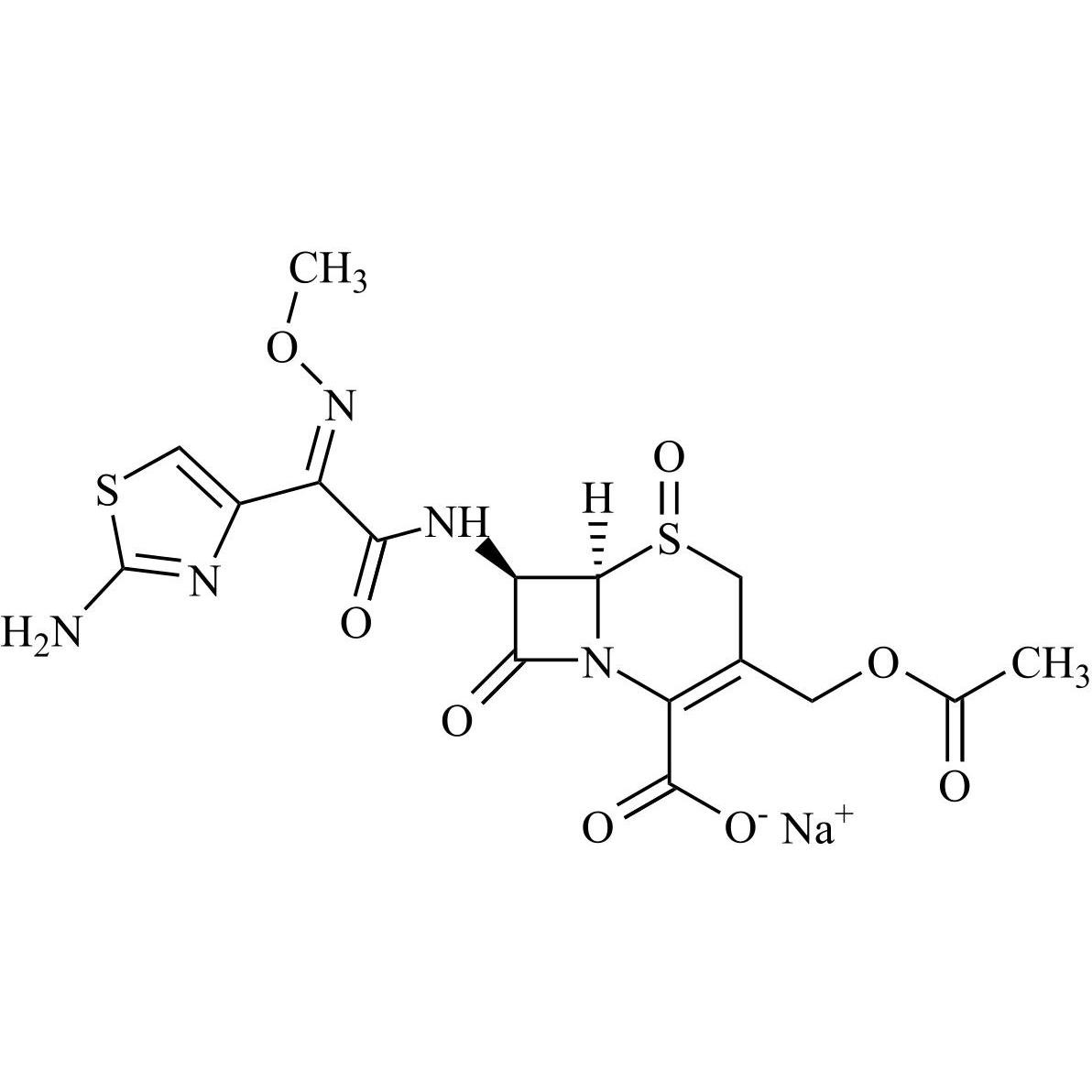 Picture of E-Cefotaxime S-Oxide Sodium Salt