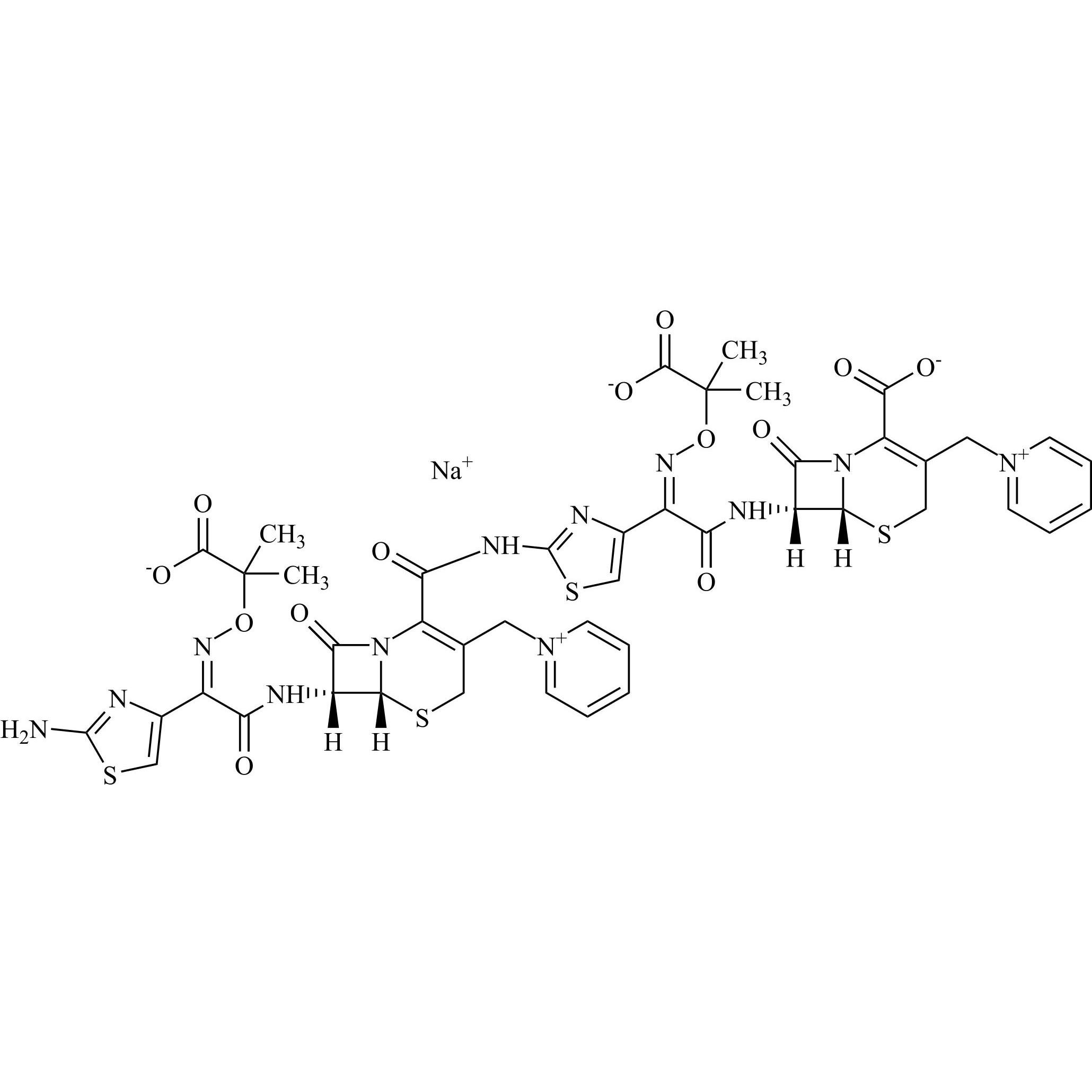 Picture of Ceftazidime Dimer 1 Sodium Salt