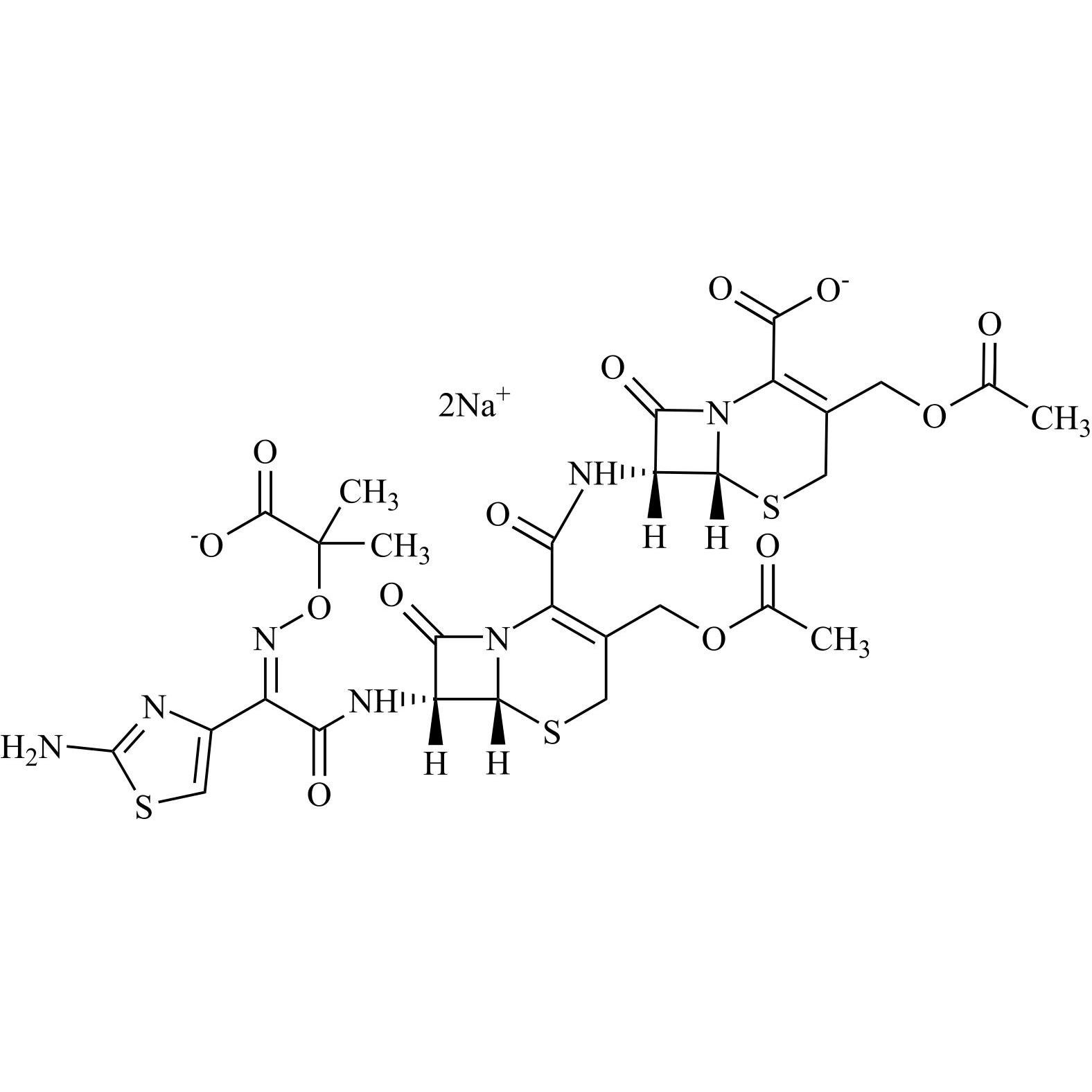 Picture of Ceftazidime Impurity 16 Disodium Salt