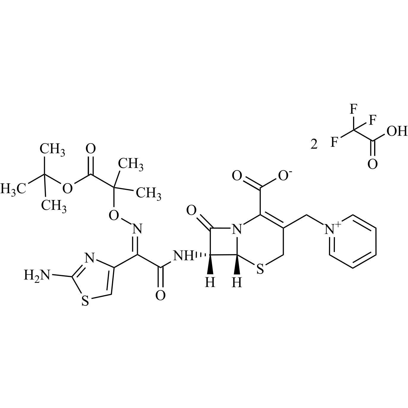 Picture of Ceftazidime Impurity 17 Ditrifluoroacetate