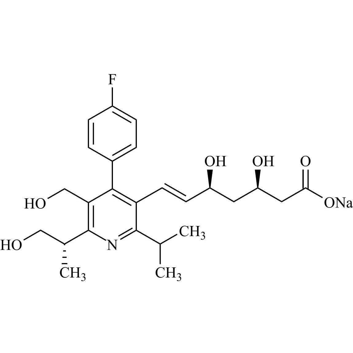 Picture of Desmethyl Hydroxy Cerivastatin Sodium Salt