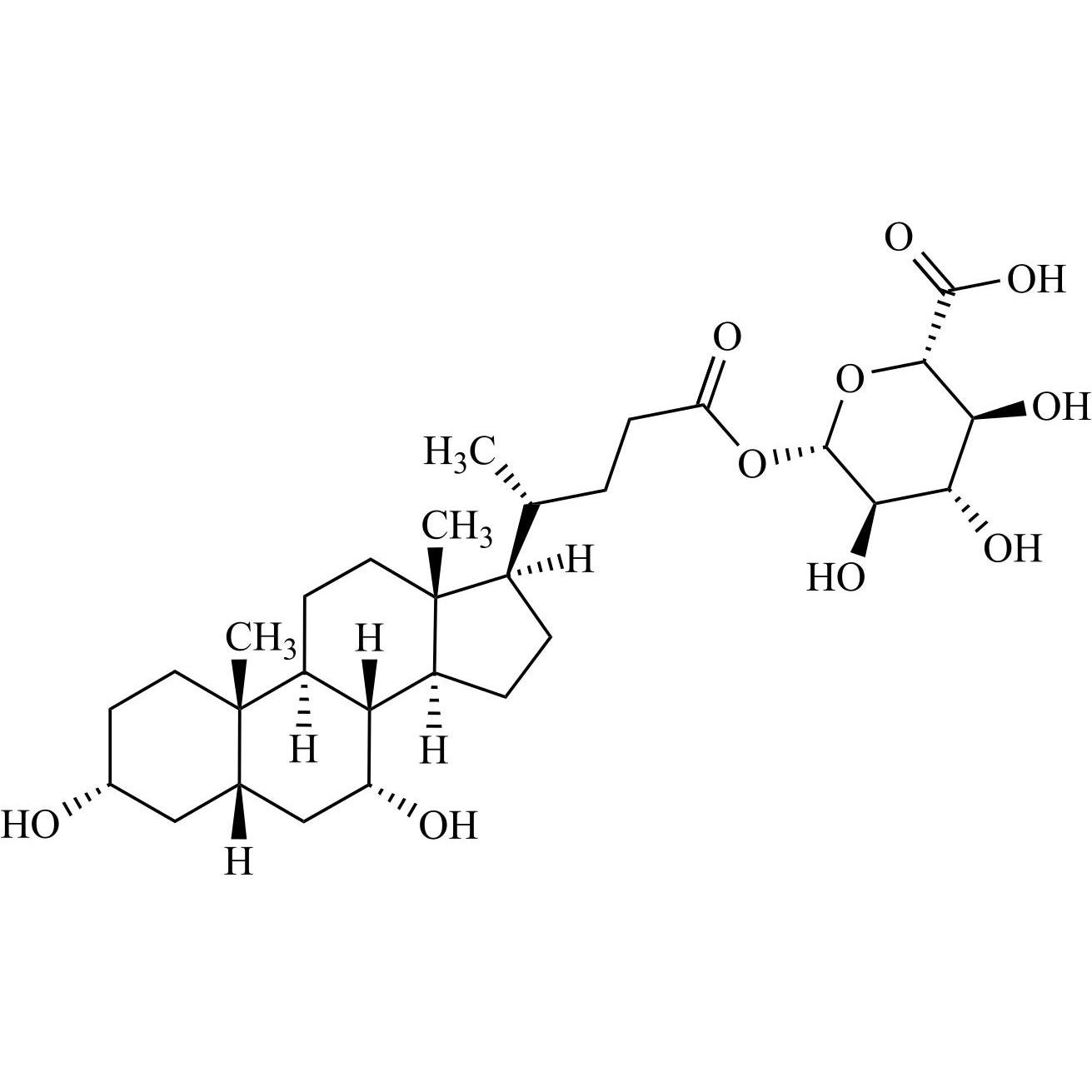 Picture of Chenodeoxycholic Acid 24-Acyl-ÃŸ-D-Glucuronide