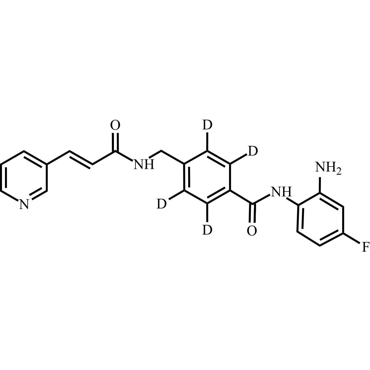 Picture of Chidamide-d4 (Tucidinostat-d4)
