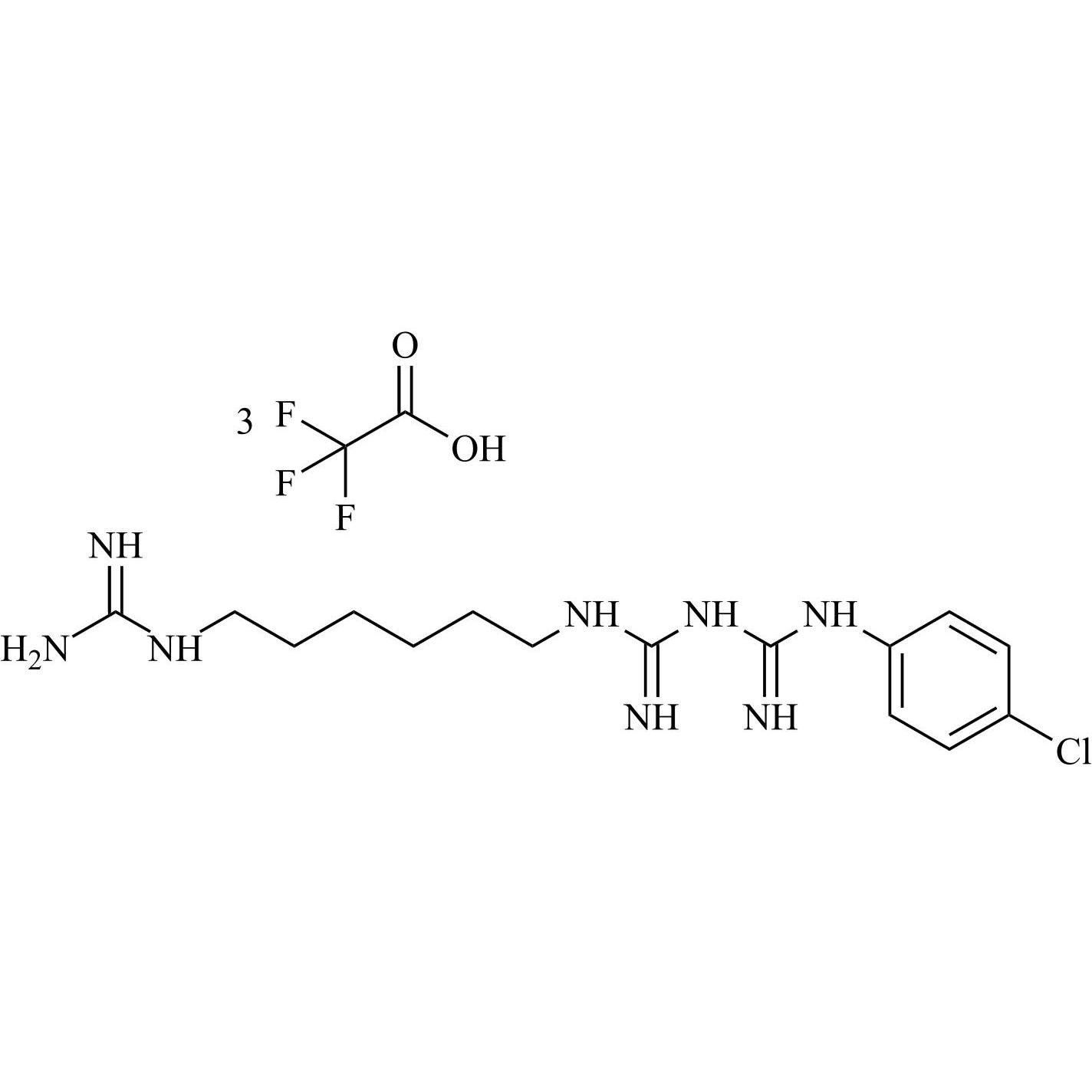 Picture of Chlorhexidine EP Impurity N Tritrifluoroacetate