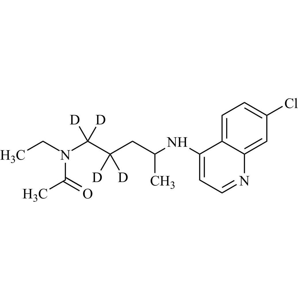 Picture of N-Acetyl Desethyl Chloroquine-d4