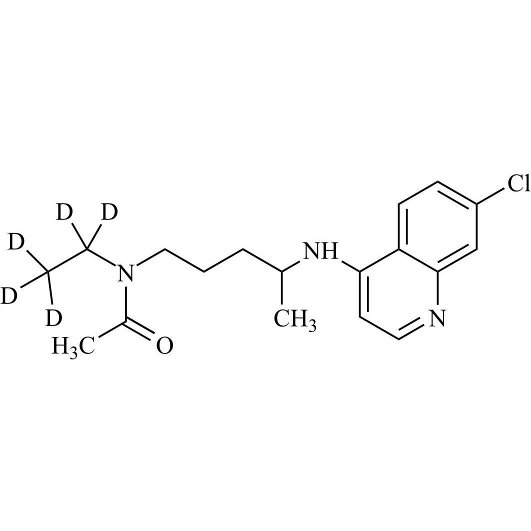 Picture of N-Acetyl Desethyl Chloroquine-d5