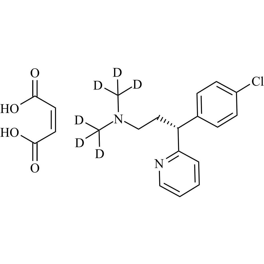 Picture of (R)-Chlorphenamine-d6 Maleate