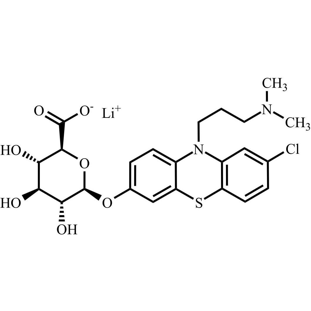 Picture of 7-Hydroxy Chlorpromazine Glucuronide Lithium Salt