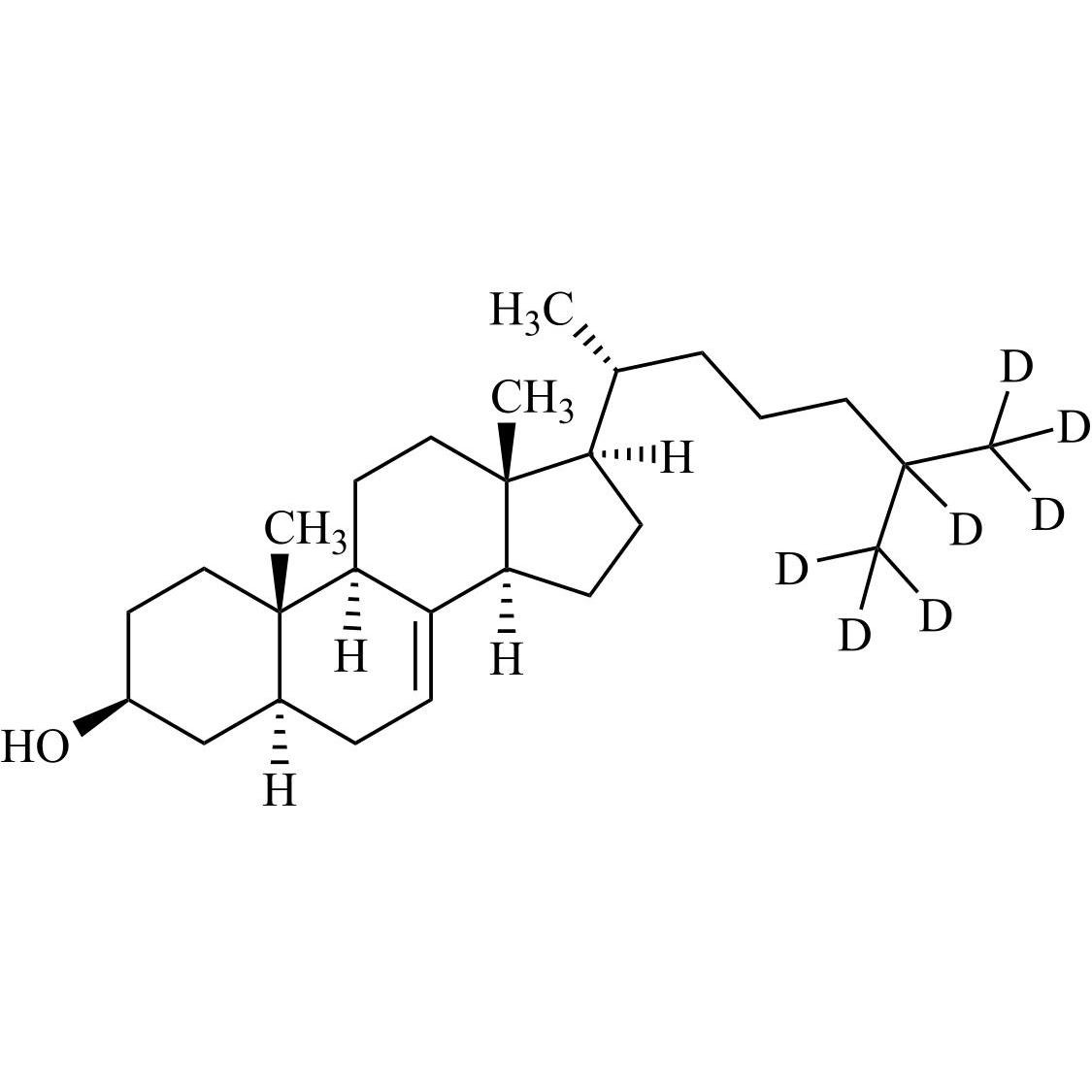 Picture of Cholesterol Impurity 16-d7 (Lathosterol-d7)
