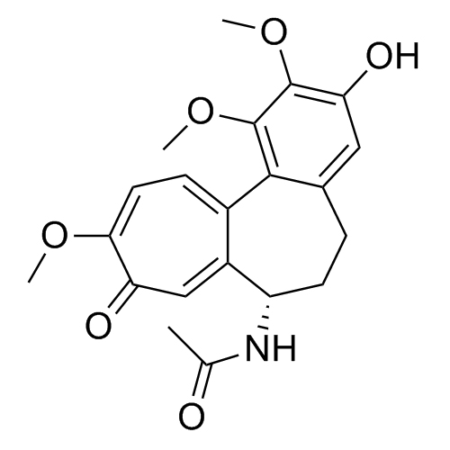 Show details for Colchicine Impurity E (3-Demethyl Colchicine) Picture of Colchicine Impurity E (3-Demethyl Colchicine)