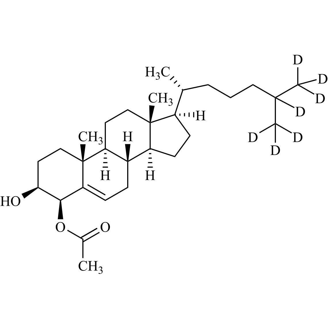 Show details for 4-beta-Hydroxy Cholesterol 4-Acetate-d7 Picture of 4-beta-Hydroxy Cholesterol 4-Acetate-d7