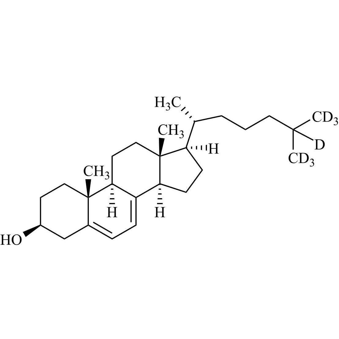 Show details for Cholecalciferol EP Impurity B-d7 (3-beta-7-Dehydro Cholesterol-d7) Picture of Cholecalciferol EP Impurity B-d7 (3-beta-7-Dehydro Cholesterol-d7)