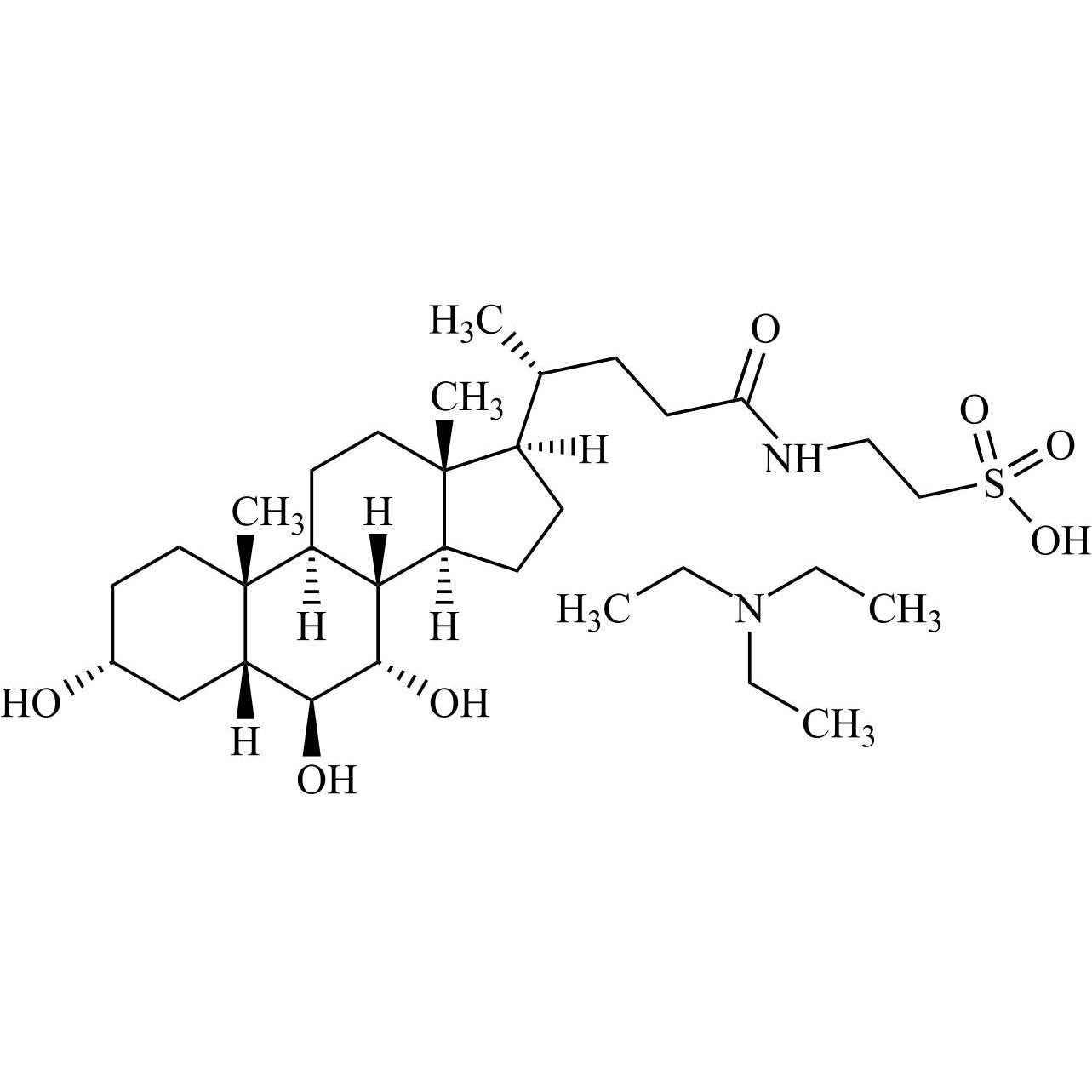Picture of alpha-Tauromuricholic Acid Triethylamine Salt