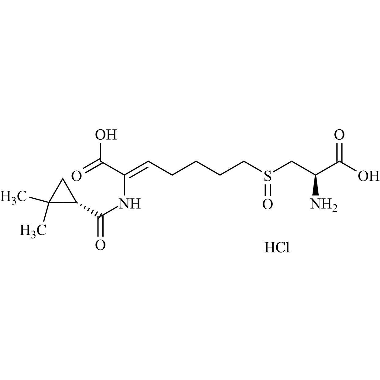 Picture of Cilastatin EP Impurity A HCl (Mixture of Diastereomers)