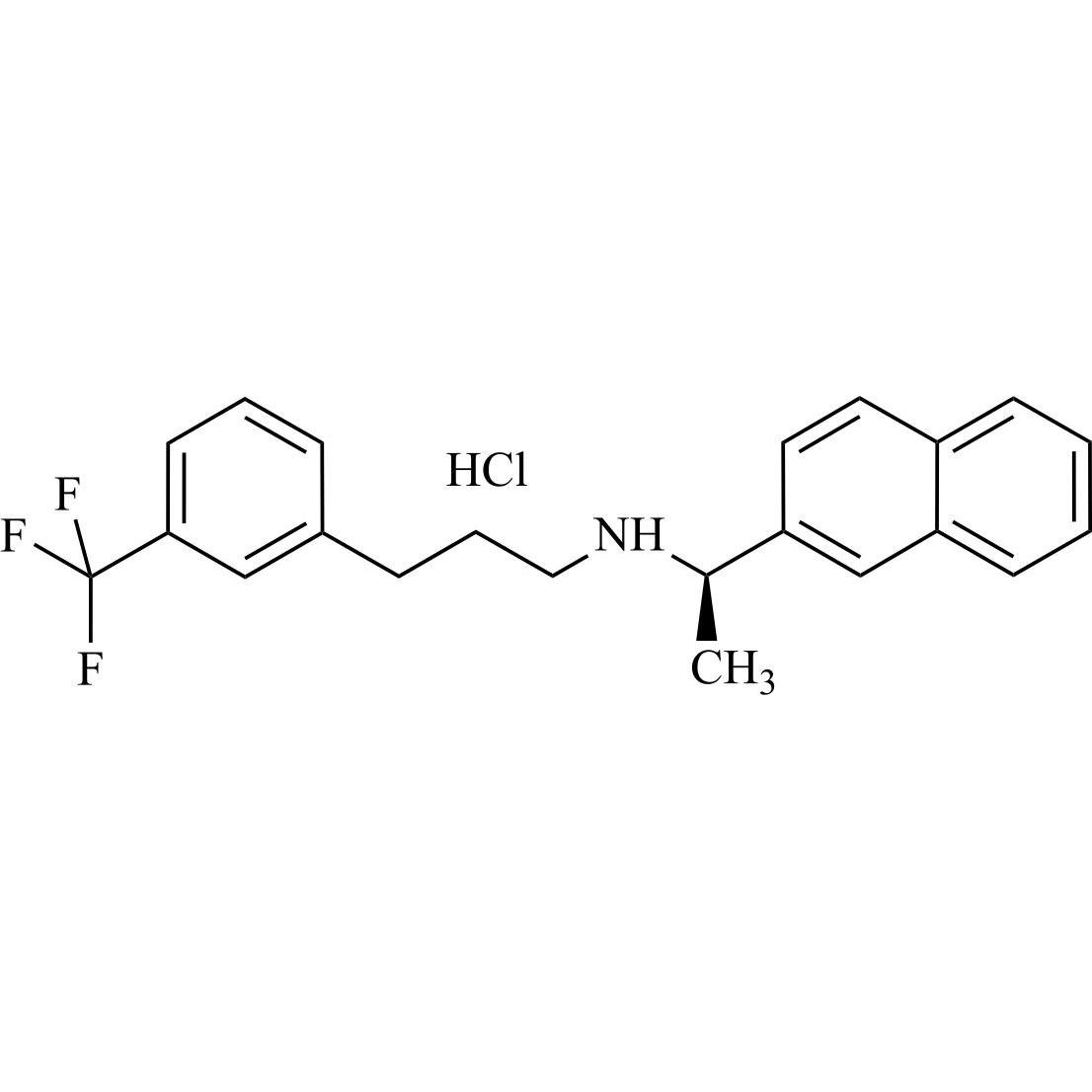 Show details for Cinacalcet Regio Isomer (Napthalene 2-yl) HCl Picture of Cinacalcet Regio Isomer (Napthalene 2-yl) HCl