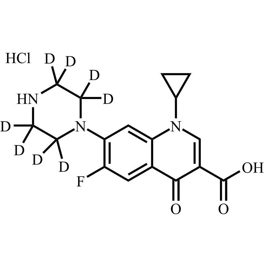 Show details for Ciprofloxacin-d8 HCl Picture of Ciprofloxacin-d8 HCl