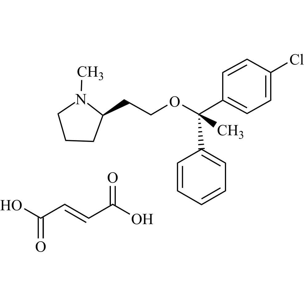 Picture of Clemastine Impurity 1 Fumarate (R,S-isomer)