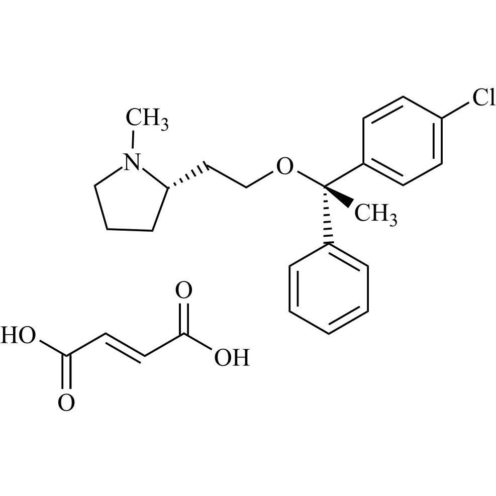 Picture of Clemastine Impurity 2 Fumarate (S,S-isomer)