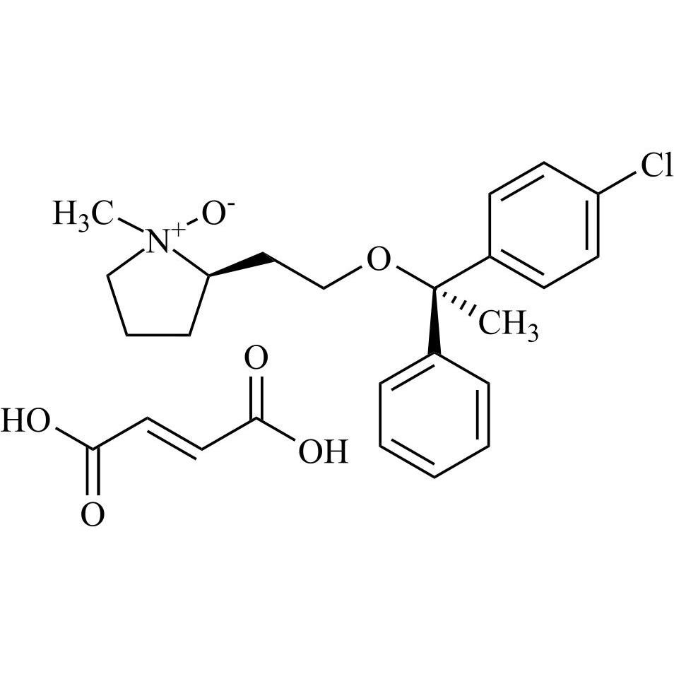 Picture of Clemastine EP Impurity A Fumarate (Clemastine N-Oxide Fumarate) (Mixture of Diastereomers)