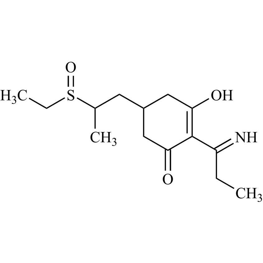 Picture of Clethodim Impurity 9 (Clethodim Imine Sulfoxide) (Mixture of Diastereomers)
