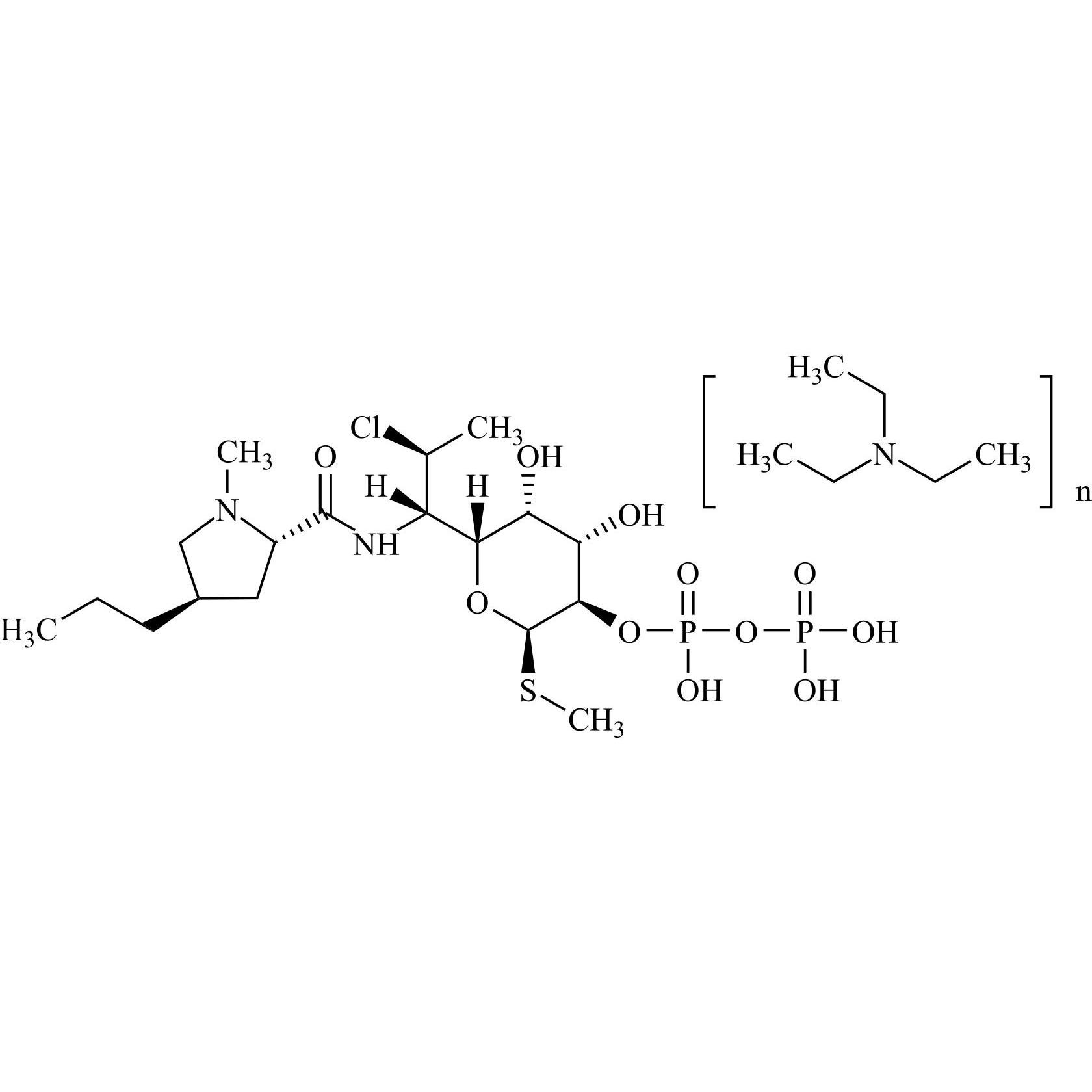 Show details for Clindamycin Pyrophosphate Triethylamine salt Picture of Clindamycin Pyrophosphate Triethylamine salt
