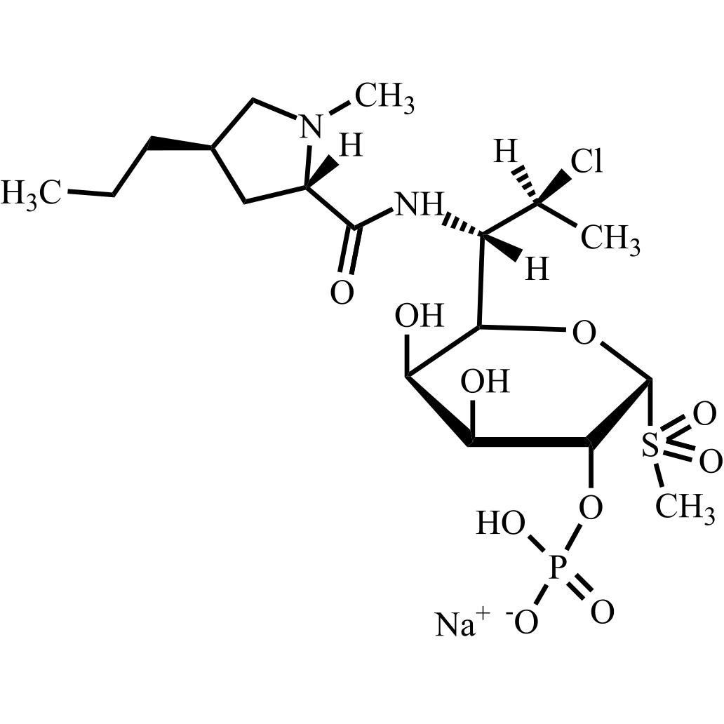 Picture of Clindamycin Phosphate Impurity 10 Sodium Salt