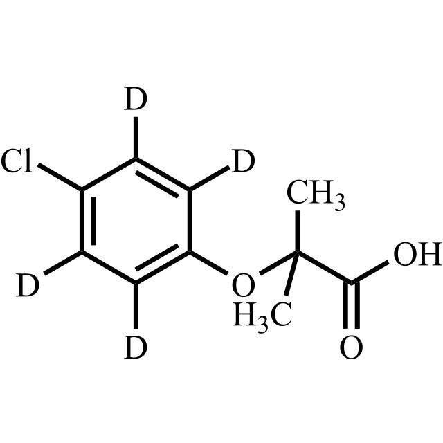 Show details for Clofibric Acid-d4 Picture of Clofibric Acid-d4