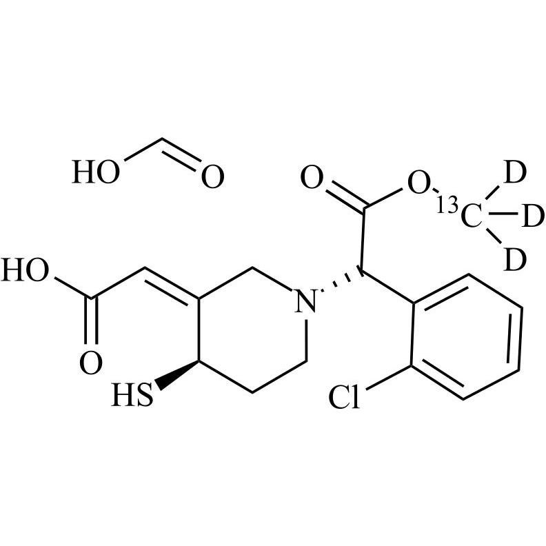 Picture of Clopidogrel Thiol Metabolite H4 Isomer-13C,d3