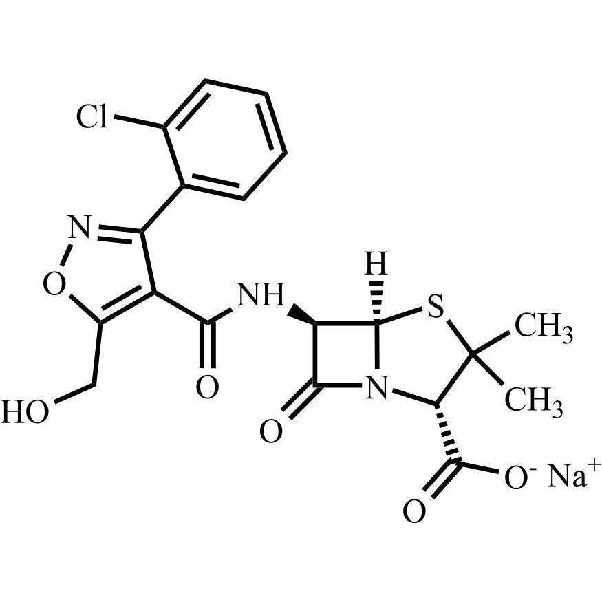 Picture of 5-Hydroxymethyl Cloxacillin Sodium Salt