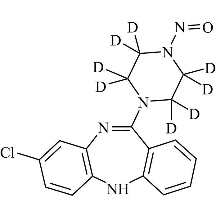 Picture of N-Nitroso Clozapine EP Impurity C-d8