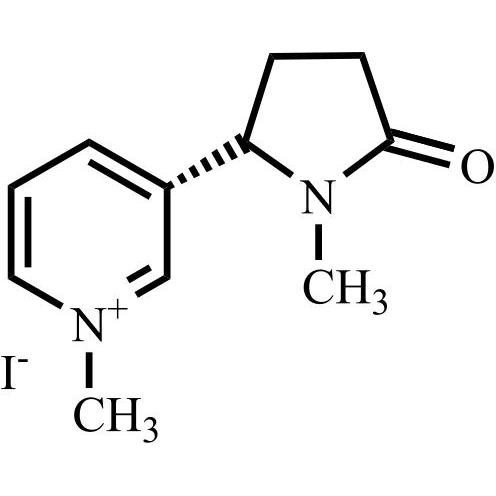 Show details for N-methylcotininium Iodide Picture of N-methylcotininium Iodide