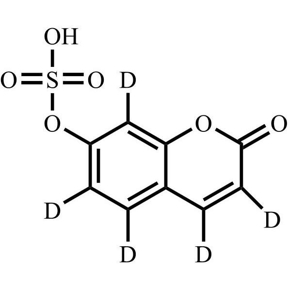 Picture of 7-Hydroxycoumarin-d5 sulfate