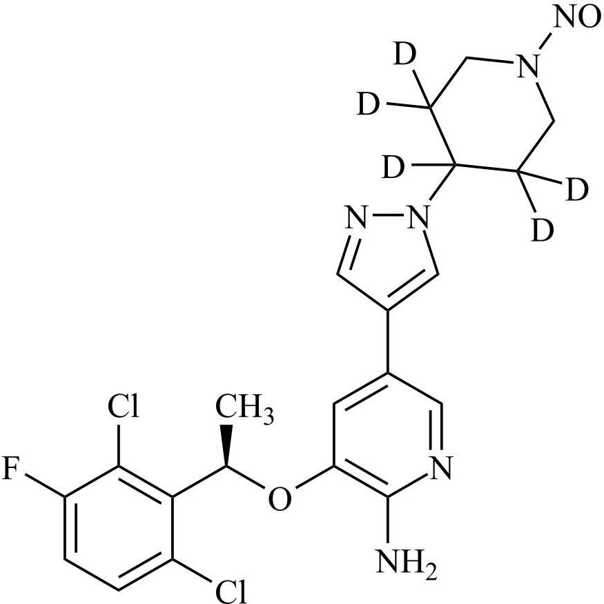 Picture of N-Nitroso Crizotinib-d5