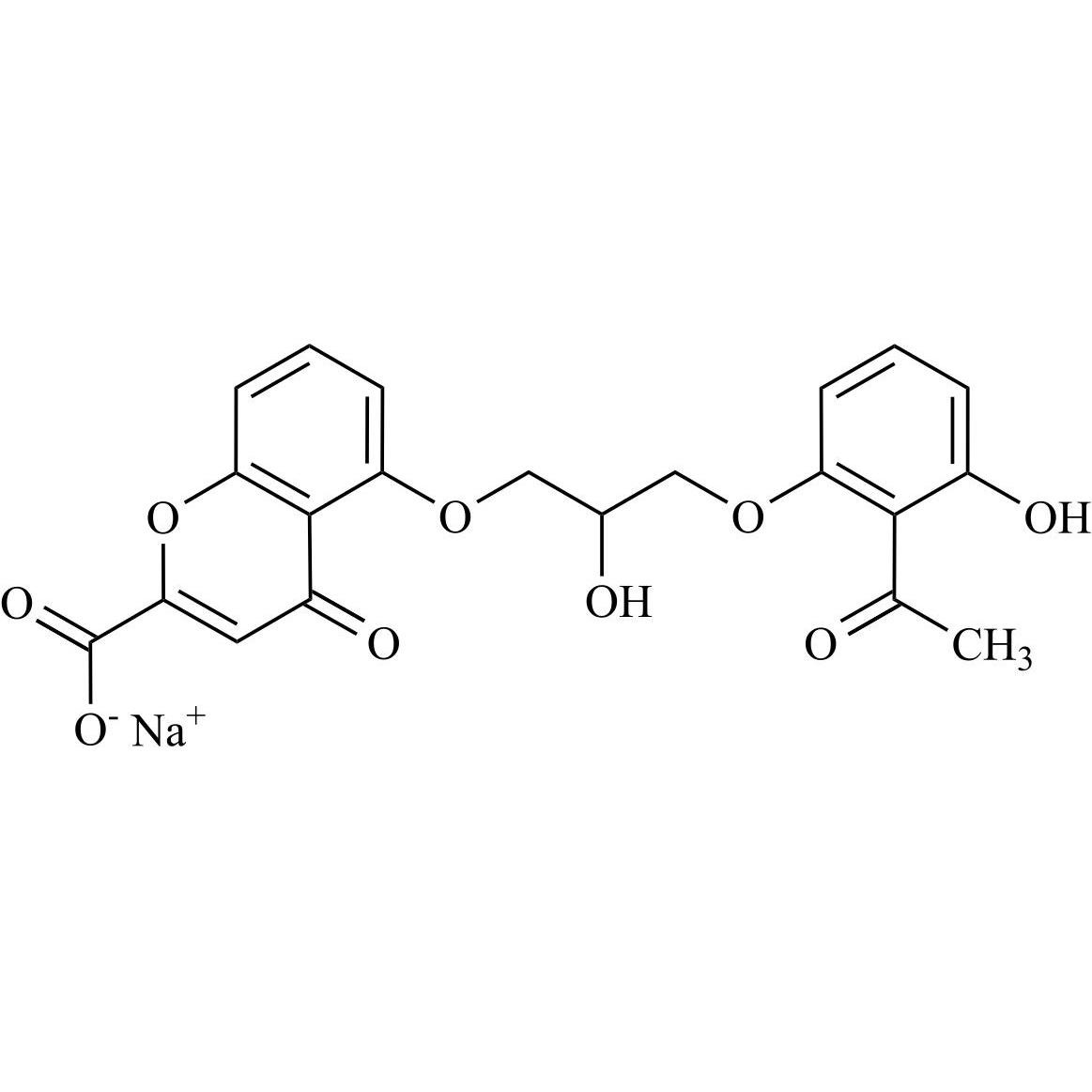 Picture of Sodium Cromoglicate Impurity 5 Sodium Salt