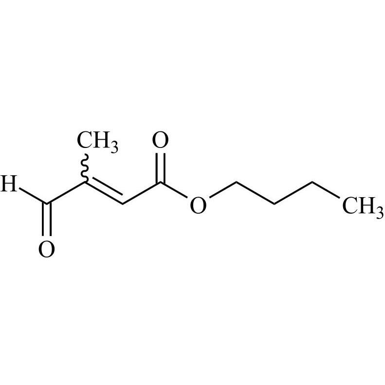 Picture of Crotonic Acid Impurity 1 (Butyl 3-Formyl-Crotonate)