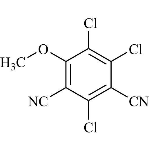 Show details for 2,4,5-Trichloro-6-Methoxyisophthalonitrile Picture of 2,4,5-Trichloro-6-Methoxyisophthalonitrile