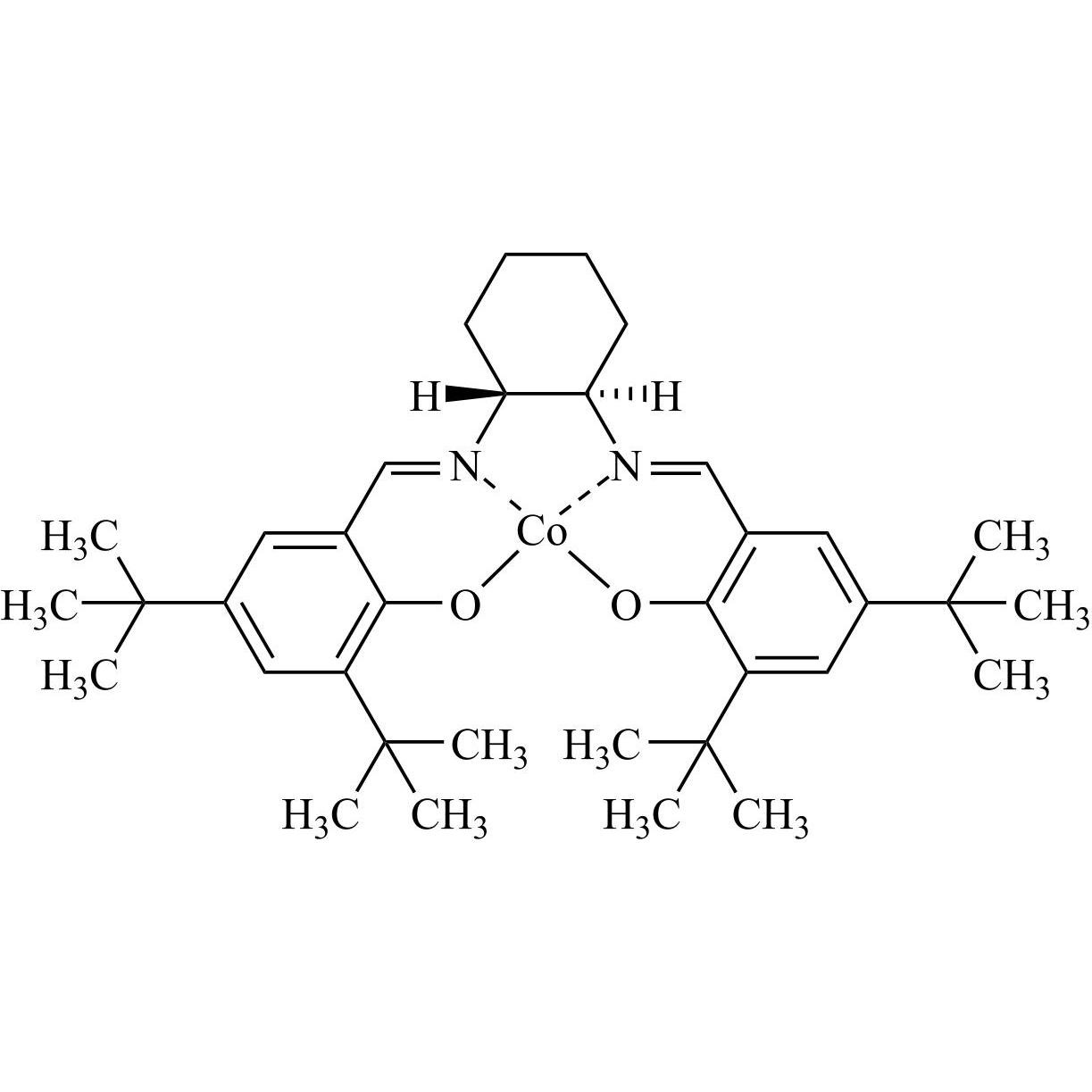 Picture of (R,R)-N,N'-Bis(3,5-di-tert-butylsalicylidene)-1,2-cyclohexanediaminocobalt(II)