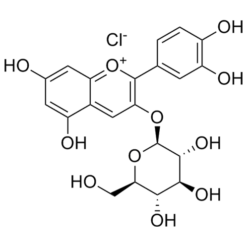 Show details for Cyanidin 3-O-Glucoside Picture of Cyanidin 3-O-Glucoside