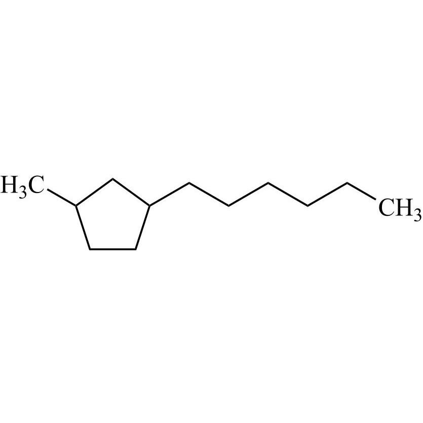 Picture of 1-Hexyl-3-Methylcyclopentane (Mixture of Diastereomers)