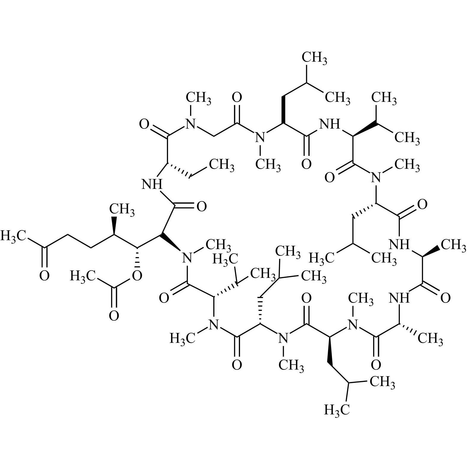 Picture of Cyclosporin Methyl Vinyl Ketone (Cs-MVK)