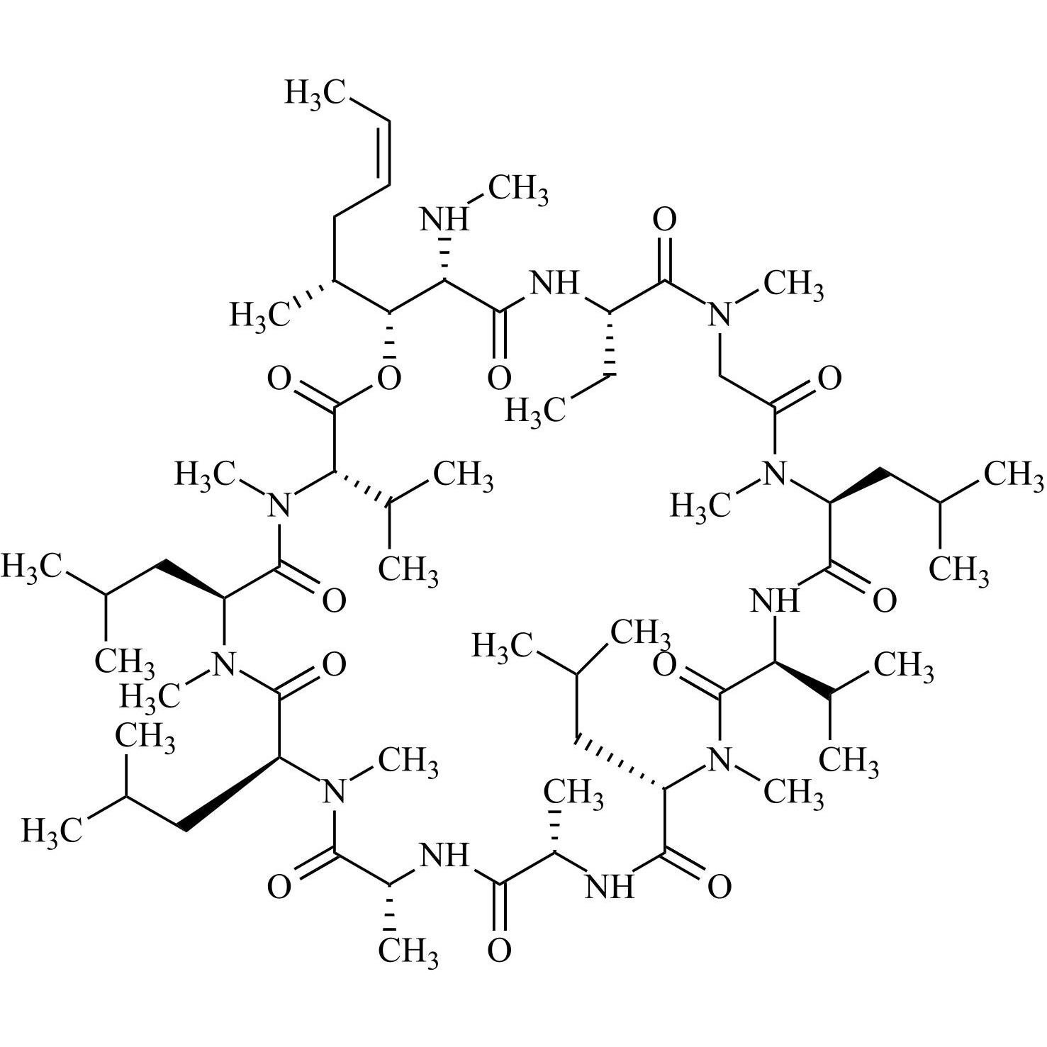 Picture of Iso Cyclosporin A (Z Isomer)