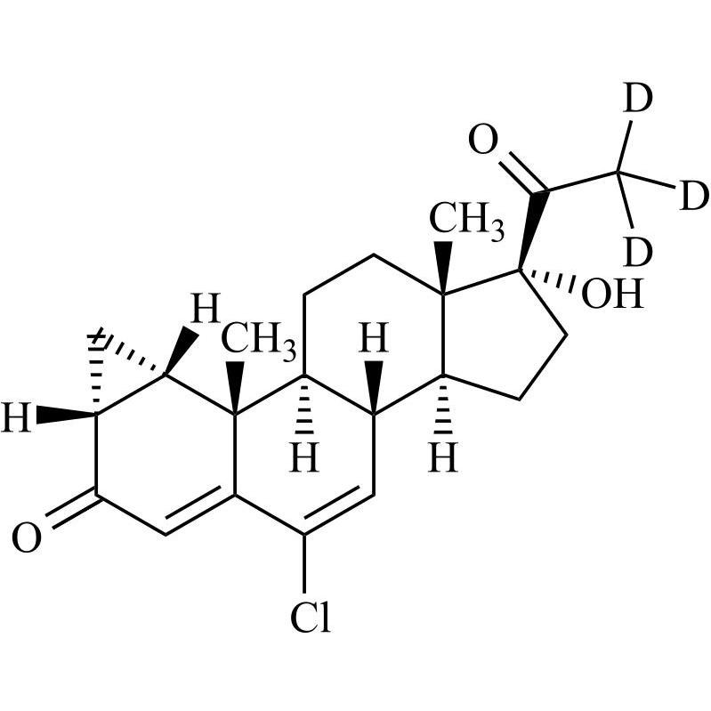 Picture of Cyproterone Acetate EP Impurity F-d3 (Cyproterone-d3)