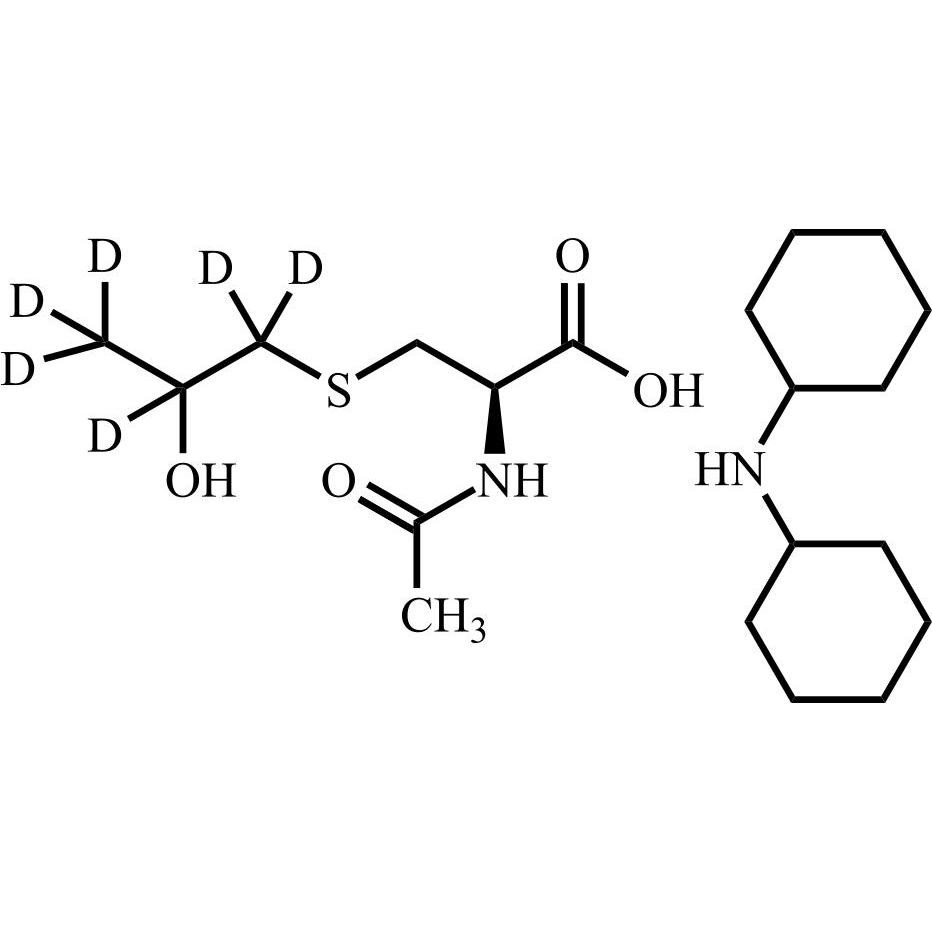 Picture of N-Acetyl-S-(2-hydroxypropyl)Cysteine-d6 Dicyclohexylammonium Salt