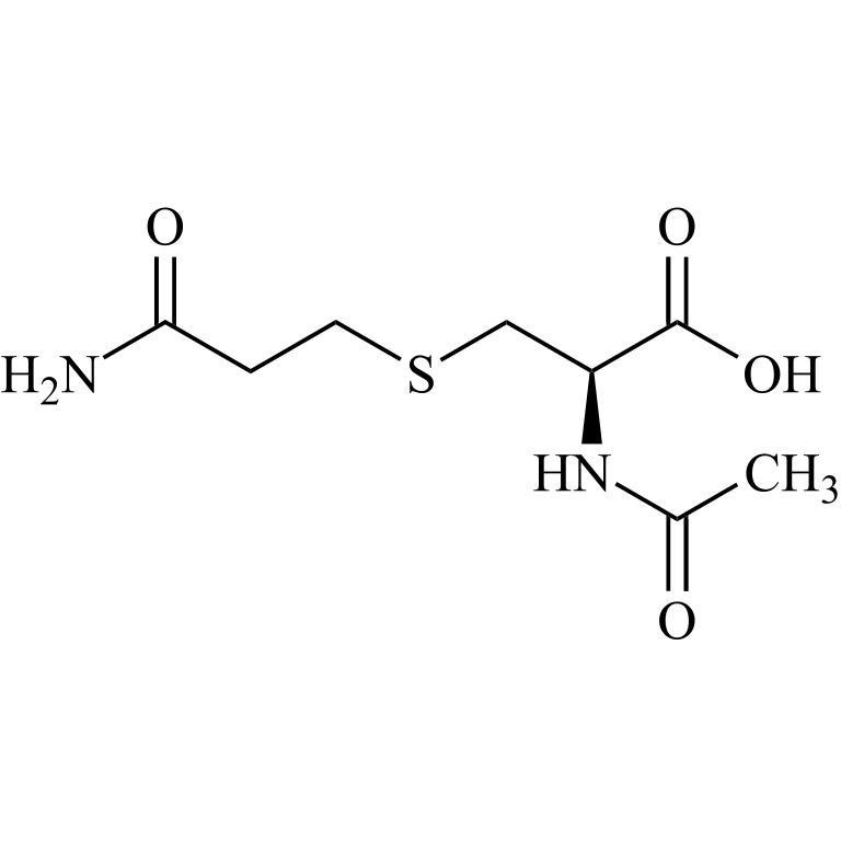 Picture of N-Acetyl-S-(2-carbamoylethyl)-L-cysteine
