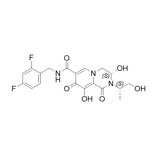 Show details for Cabotegravir Open Ring Impurity (3S, 2S Isomer) Picture of Cabotegravir Open Ring Impurity (3S, 2S Isomer)