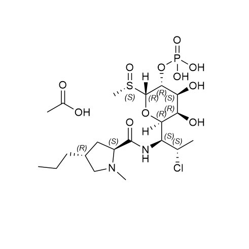Picture of Clindamycin phosphate Sulfoxide (S-Isomer) Formate Salt