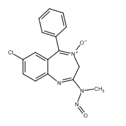 Picture of N-Nitroso Chlorodiazepoxide