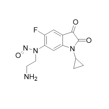 Show details for Ciprofloxacin N-Nitroso Impurity 22 Picture of Ciprofloxacin N-Nitroso Impurity 22