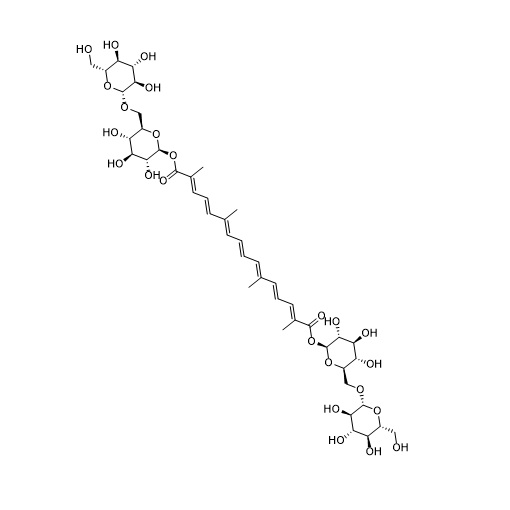 Picture of Crocetin di-β-gentiobiosyl ester